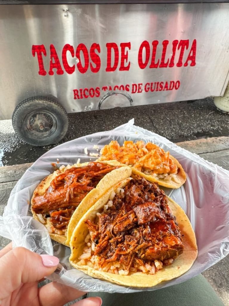 Tacos de guisado en Playa del Carmen