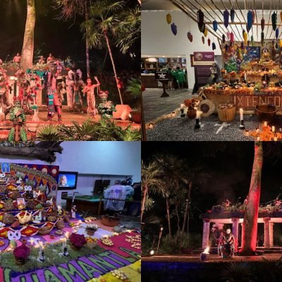 Día de muertos en Playa del Carmen