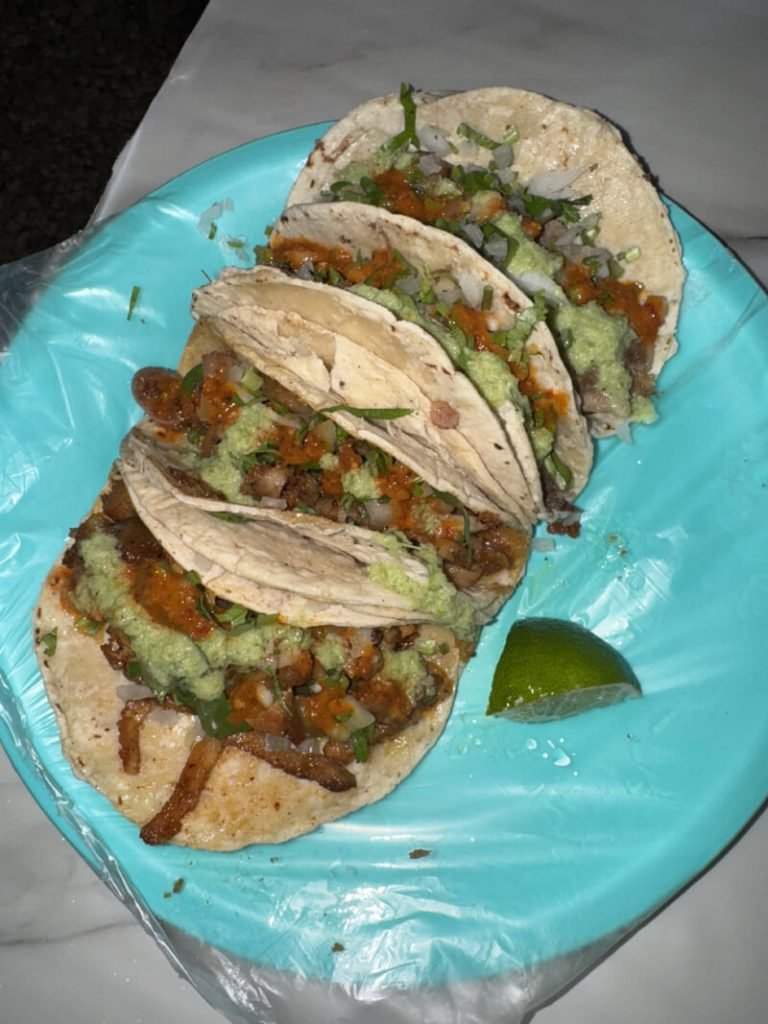 Los tacos de Maquio en Playa del Carmen